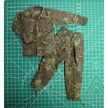 1:6 Scale U.S. Force Recon Camo Uniform